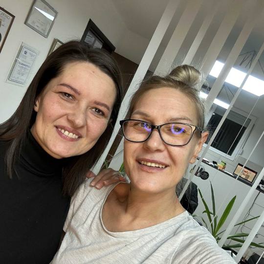 Andre Art #nis Trajna šminka Hairstroke obrve Moja divna klijentica sa novim hairstroke obrvama i m