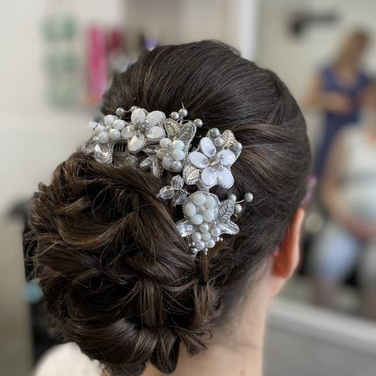 Beauty in Style DM #novisad Svečane i frizure za svadbu Svečana frizura složena