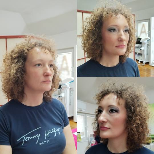 Studio joge i lepote Jelena Bilcar #beograd Make-up / šminkanje Profesionalno šminkanje + veštač
