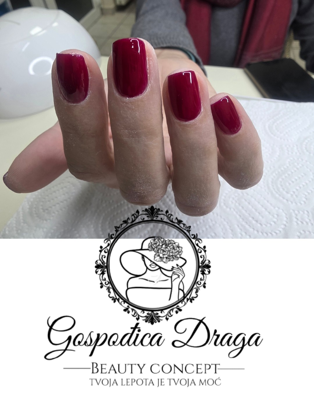 Gel lak - ruke - Gospođica Draga, Novi Sad Gel lak Nokti Gel lak, Novi Sad, Sajmište, Detelinara, Banatić