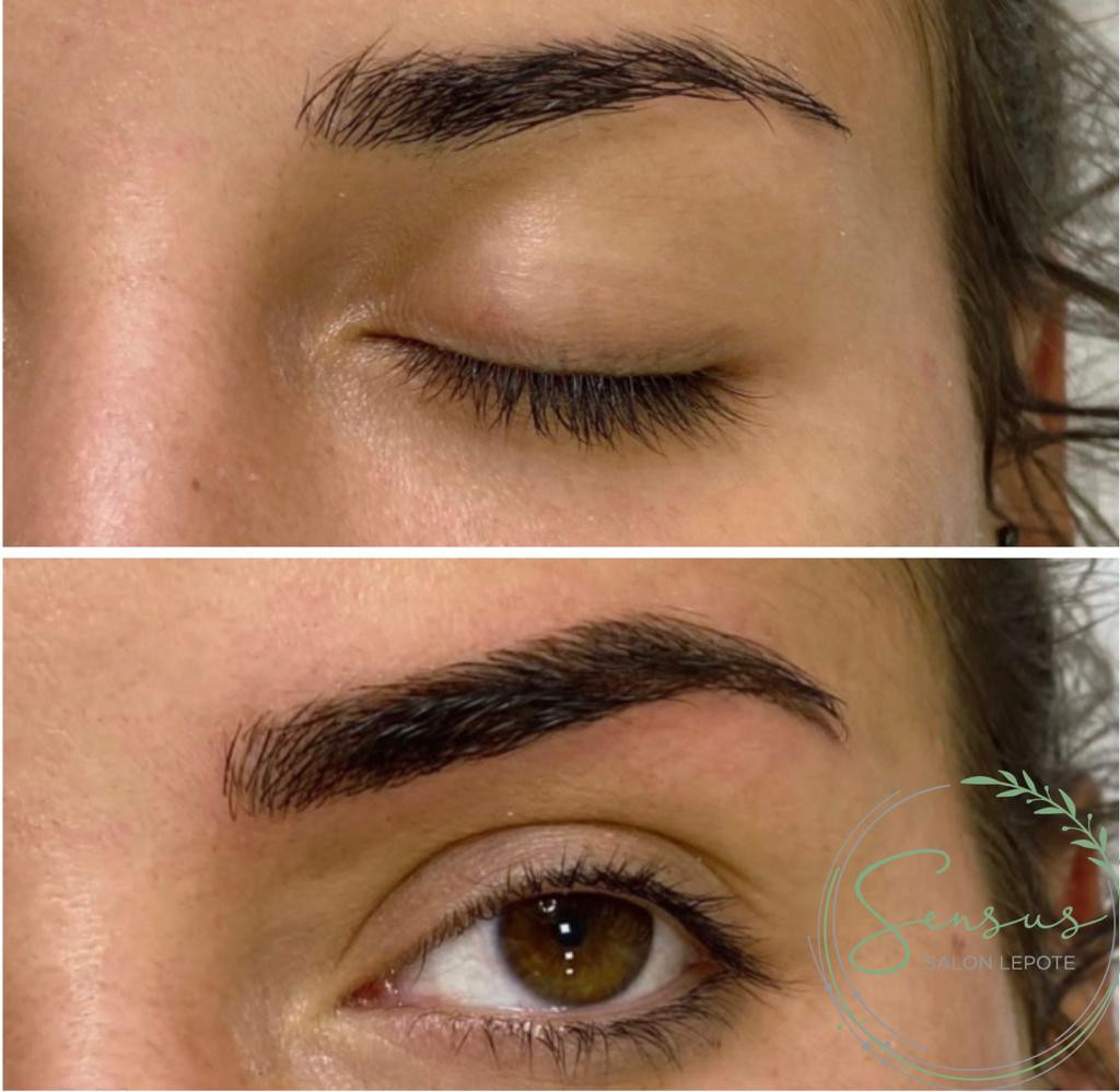 Sensus Zemun #beograd Trajna šminka Microblading obrva