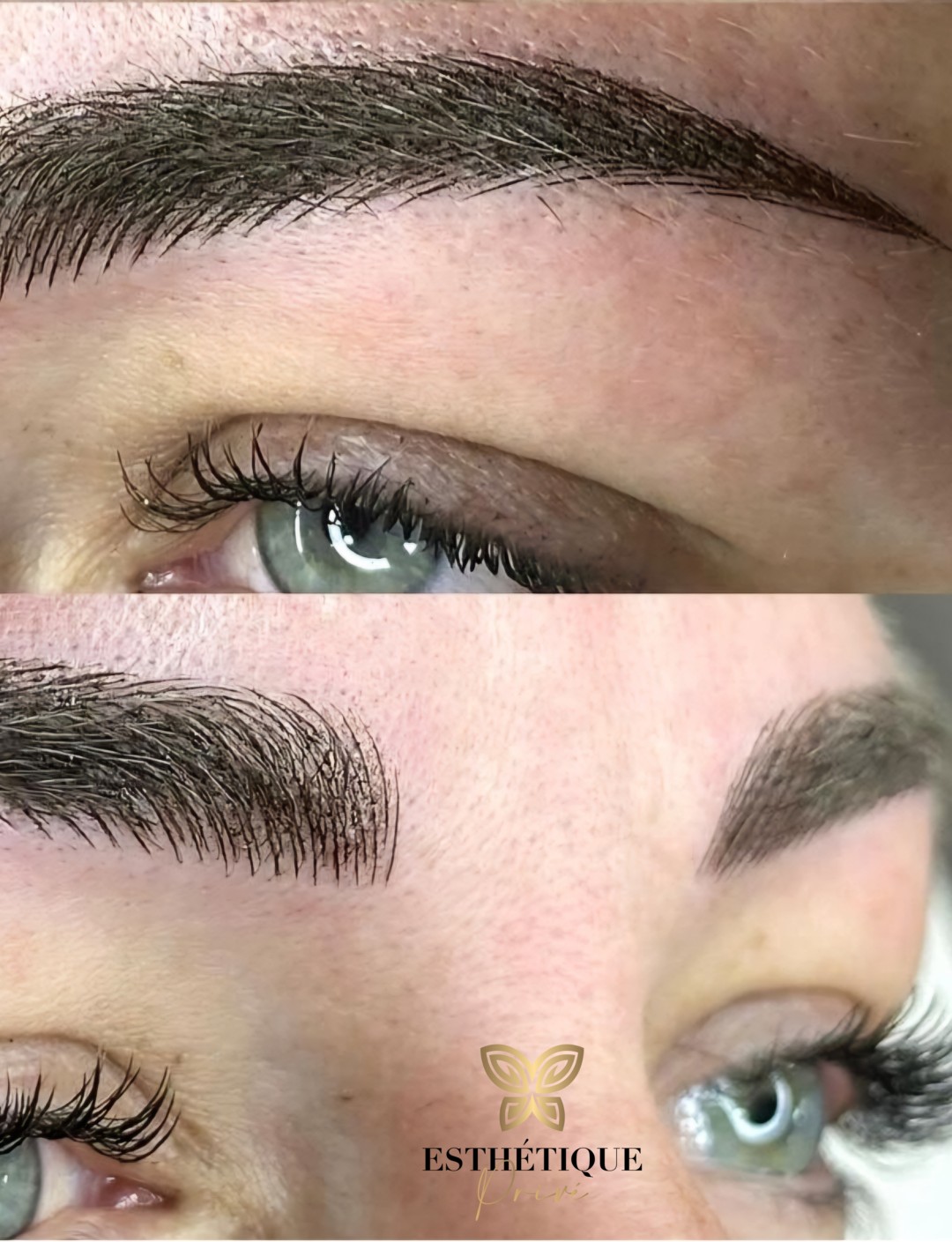 Esthetique Privé #beograd Trajna šminka Trajna šminka obrva - PHI BROWS + SHADING - kombinovana tehnika