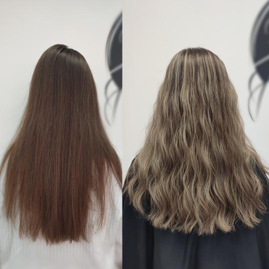 Infinity Hair #novisad Pramenovi Pramenovi Folija & Preliv - ekstra duga kosa (preko lopatica)