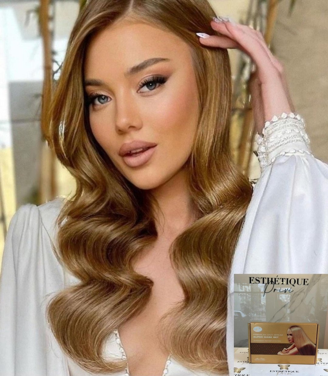 Esthetique Privé #beograd Nega i ojačavanje kose Premium anti break repair tretman - kratka / srednja dužina kose
