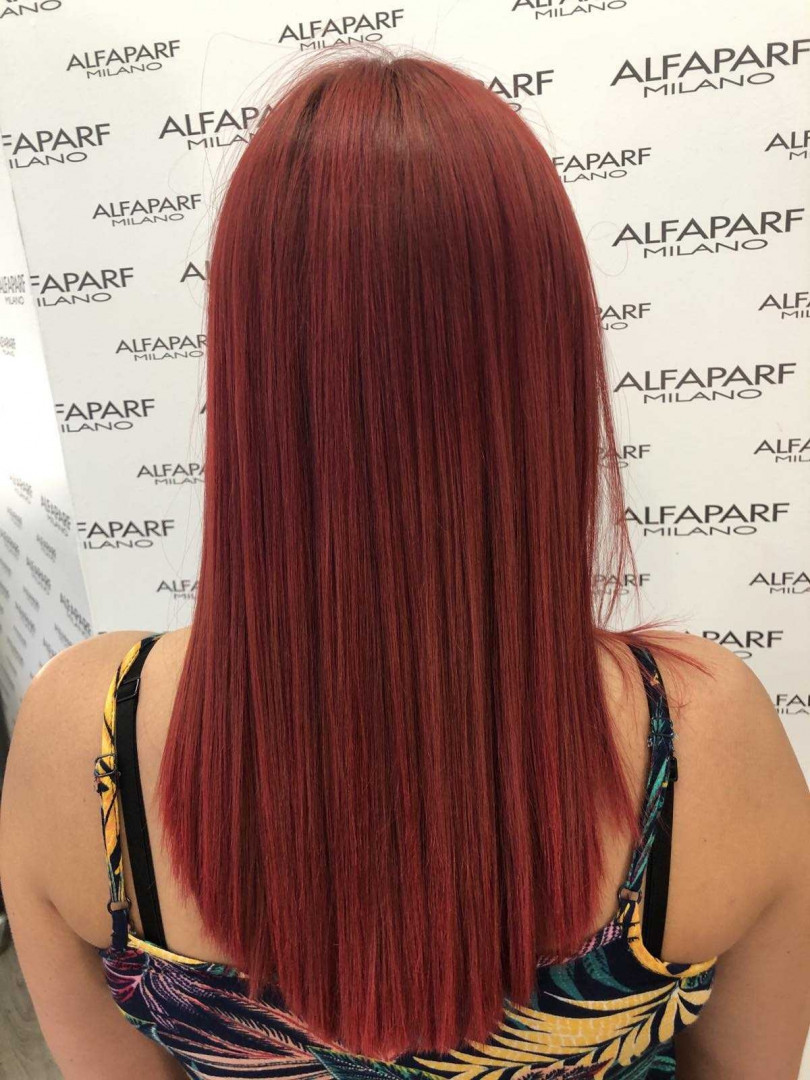 Alfaparf Studio #beograd Ispravljanje kose Keratin za negu i ispravljanje kose - duga kosa