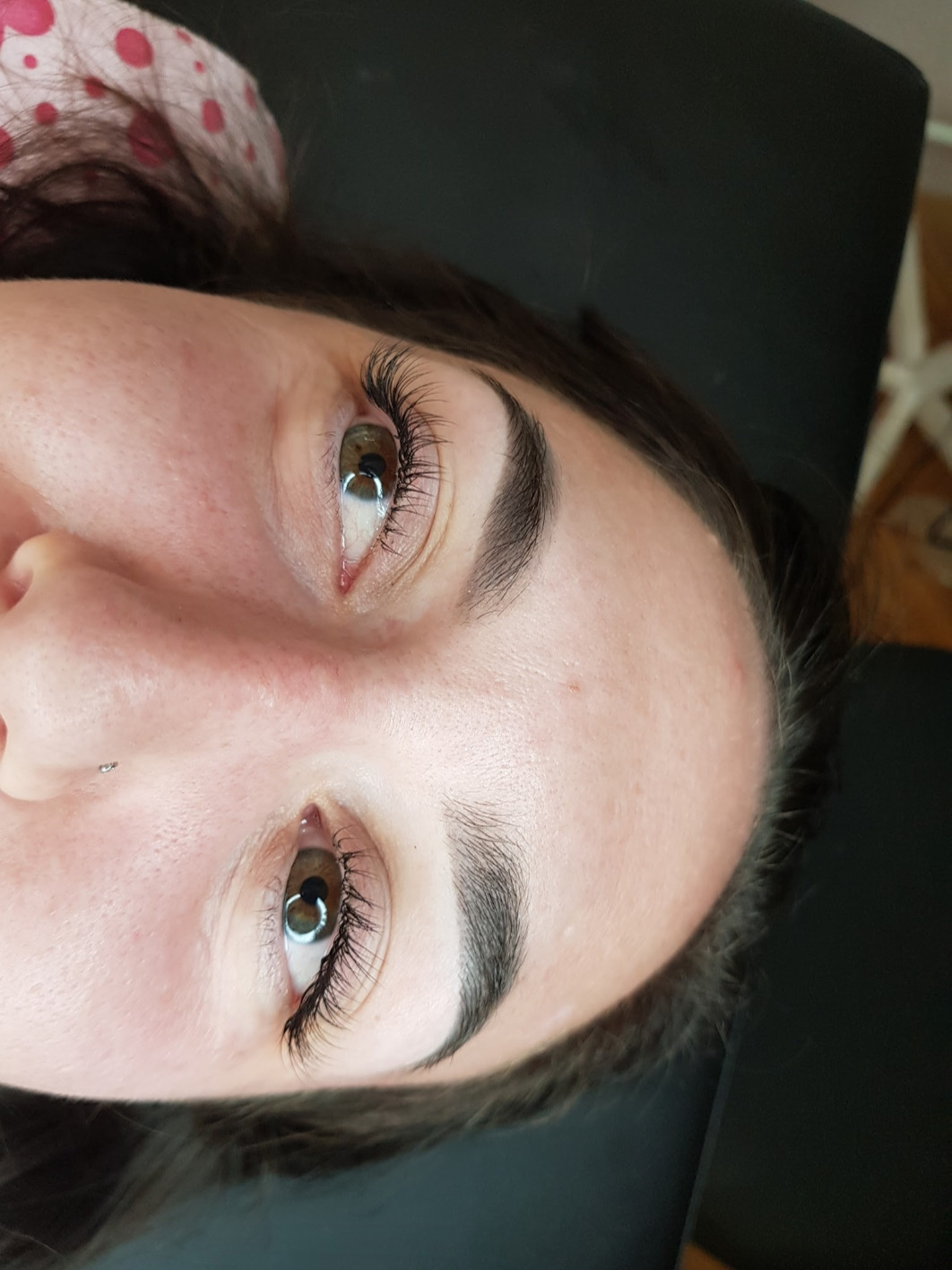 Ena beauty studio #nis Nadogradnja trepavica Nadogradnja svilenih trepavica - 1 na 1
