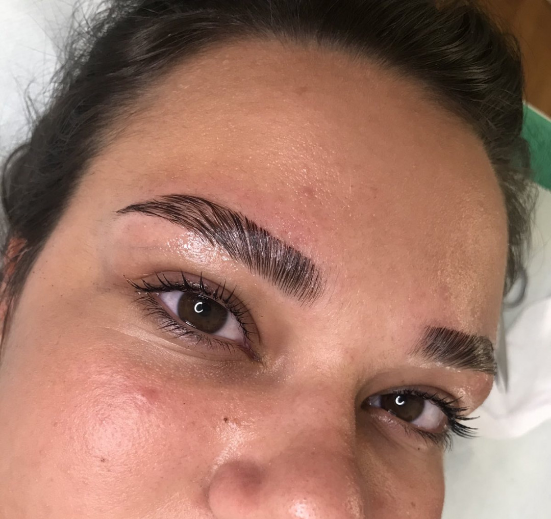 Monami beauty #beograd Obrve Brow lift + lash lift sa botoksom i farbanjem