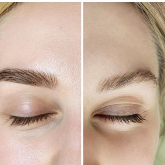 Nastja beauty studio #beograd Obrve Korekcija obrva voskom / pincetom + farbanje obrva