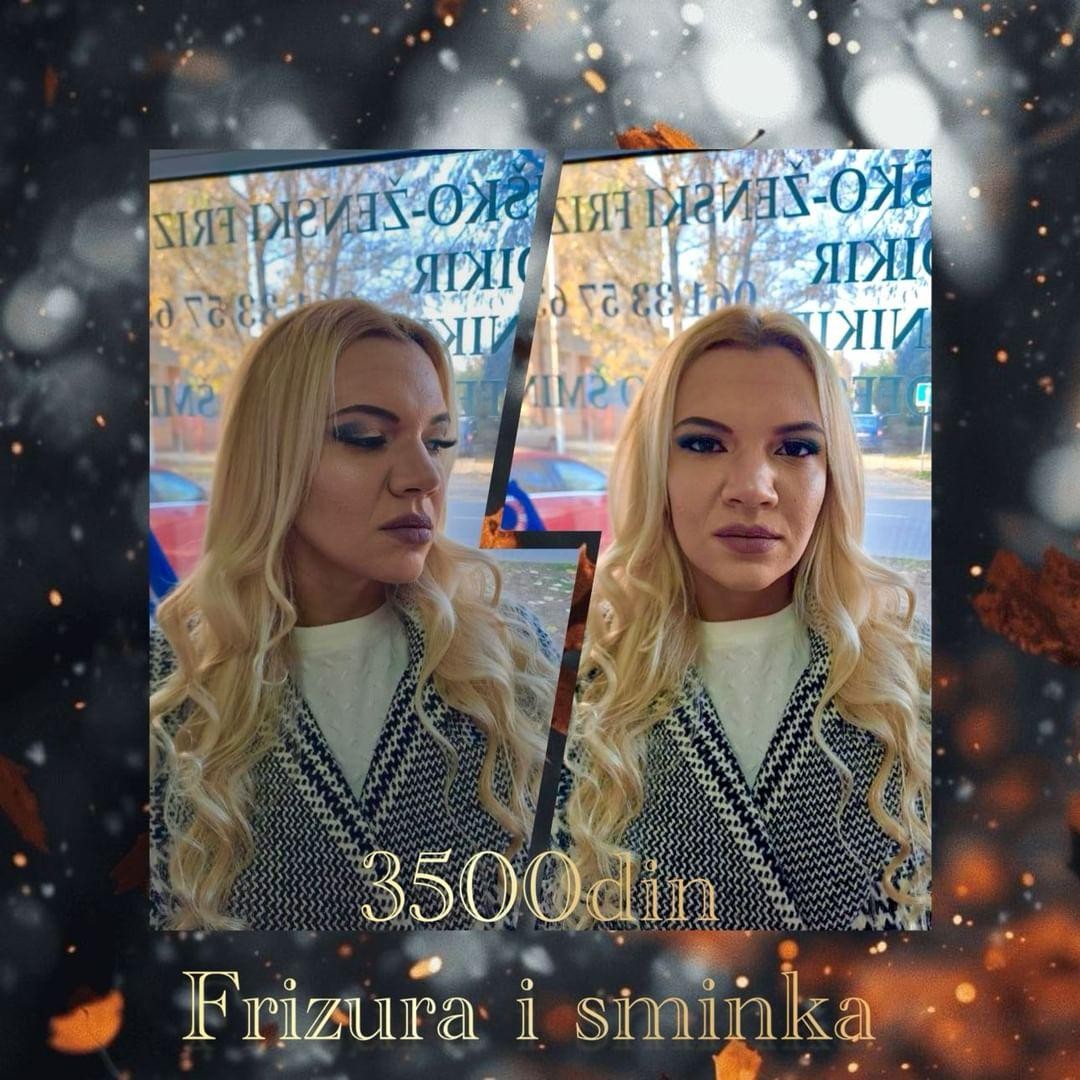 Primadonna Jelena #pancevo Make-up / šminkanje Pofesionalno šminkanje + veštačke trepavice