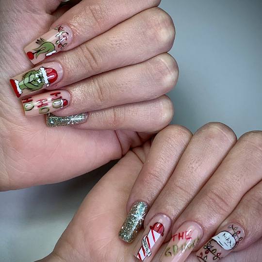 44. Beauty Concept #beograd Izlivanje noktiju Kombinovani manikir + izlivanje noktiju gelom - L duž