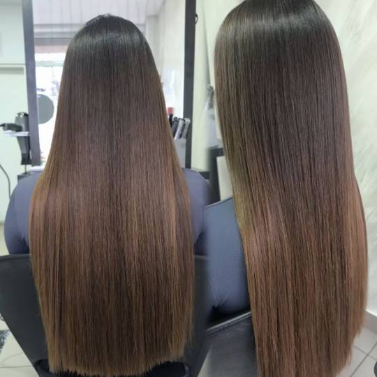 Studio lepote S #beograd Keratinski tretmani Keratinsko ispravljanje kose - duga kosa