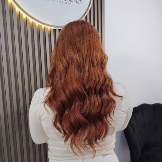 Princess beauty #nis Feniranje i stilizovanje Feniranje na talase - duga kosa