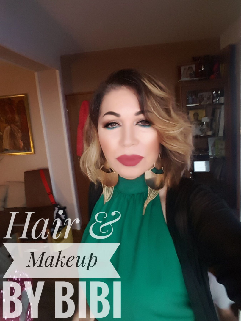Bibi beauty centar #beograd Make-up / šminkanje Profesionalno šminkanje + veštačke trepavice + svečana frizura