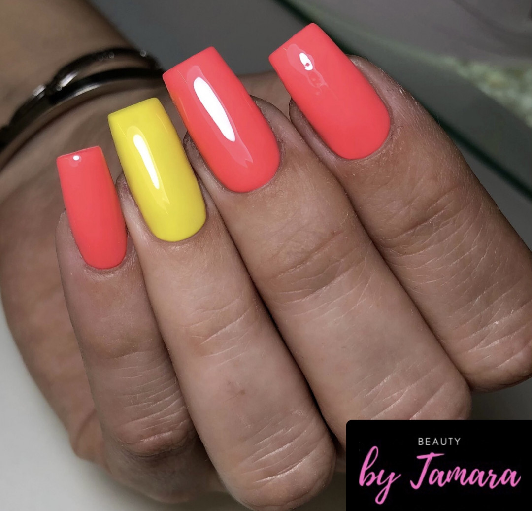 Beauty by Tamara #beograd Izlivanje noktiju Izlivanje noktiju gelom - L dužina