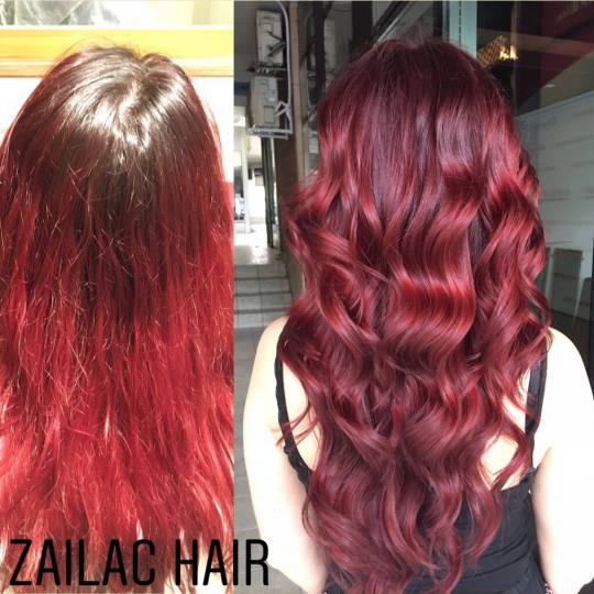 Zailac hair #beograd Ombre, sombre, balayage Nefertiti Balayage / pramenovi + žensko šišanje + fe
