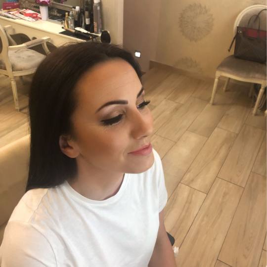 Bibi beauty centar #beograd Make-up / šminkanje Profesionalno šminkanje + veštačke trepavice mak
