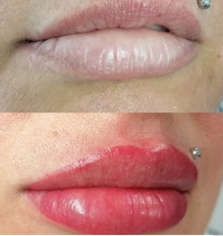 Ksenija Estetik Centar #nis Make-up / šminkanje Trajna šminka usana + korekcija do 3 meseca