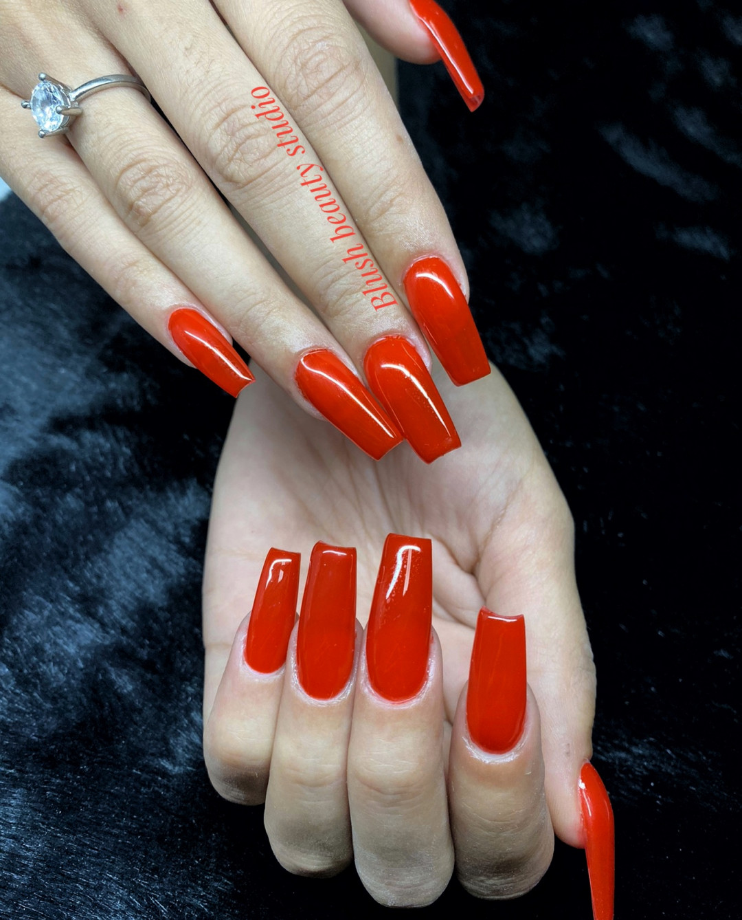 Blush Beauty Studio #beograd Nadogradnja noktiju Nadogradnja noktiju tipsama