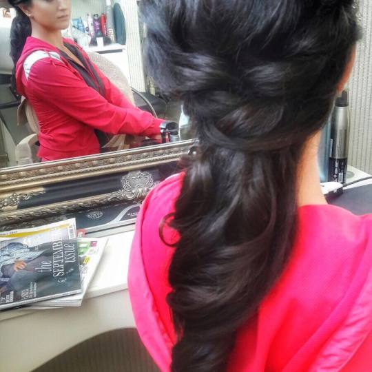 Bibi beauty centar #beograd Svečane i frizure za svadbu Svečana frizura - ekstra duga kosa ulepsaj