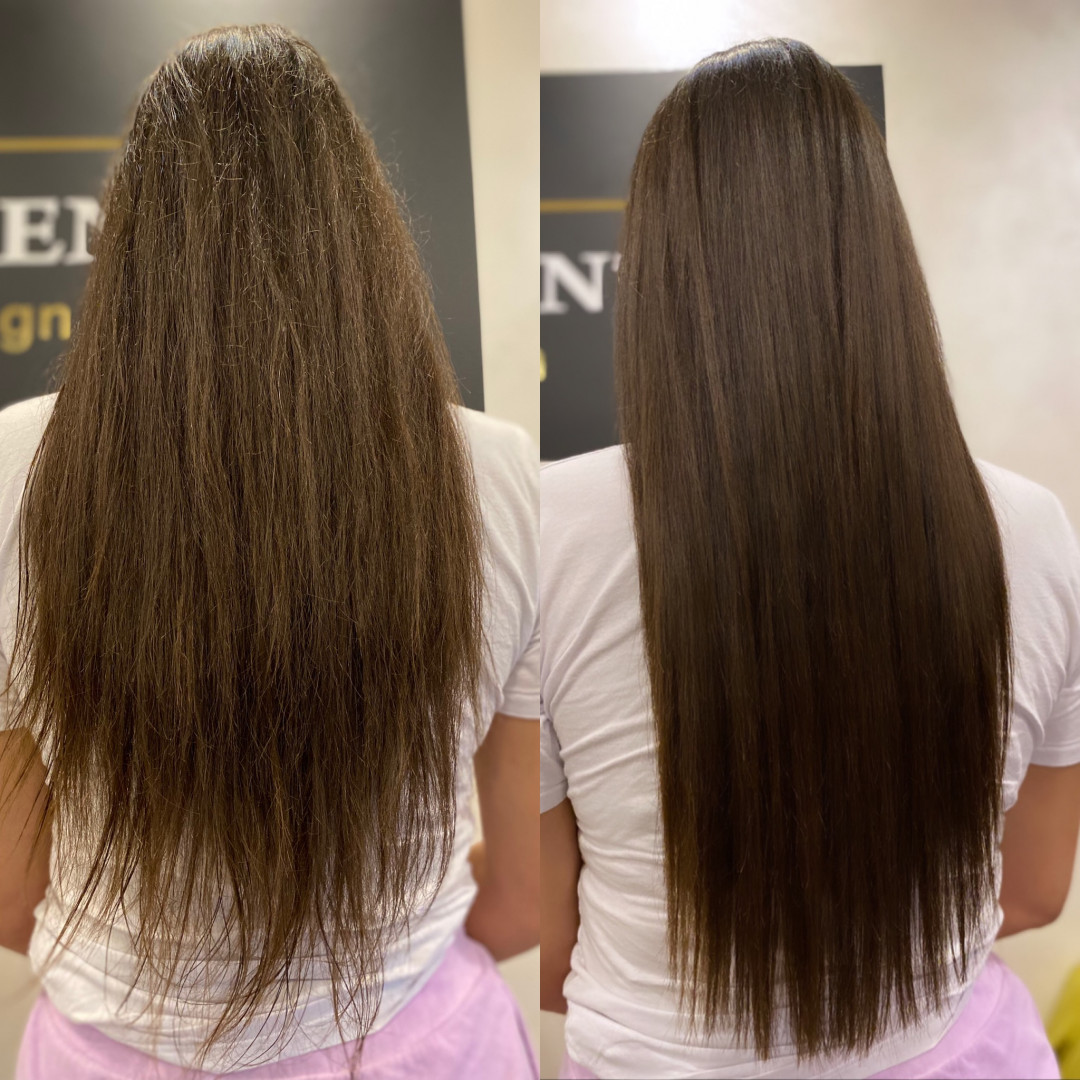 Beauty Centar 2313 #beograd Botox kose Velaterapija - šišanje svećom + botox tretman - sve dužine