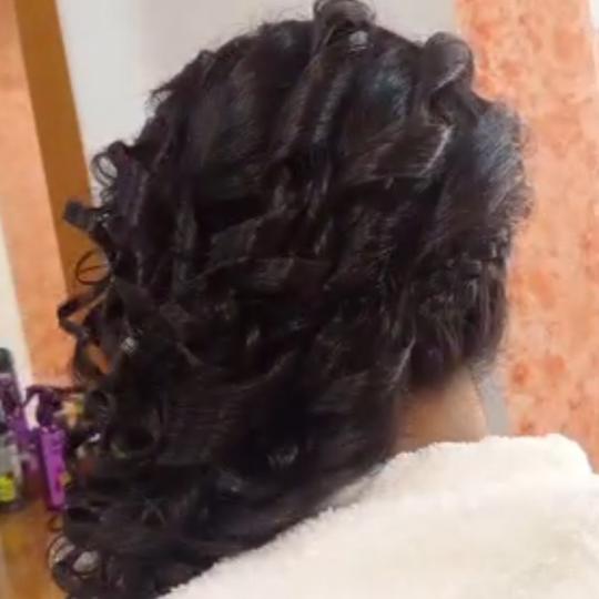 Beauty by Gordana 014 #beograd Svečane i frizure za svadbu Svečana frizura