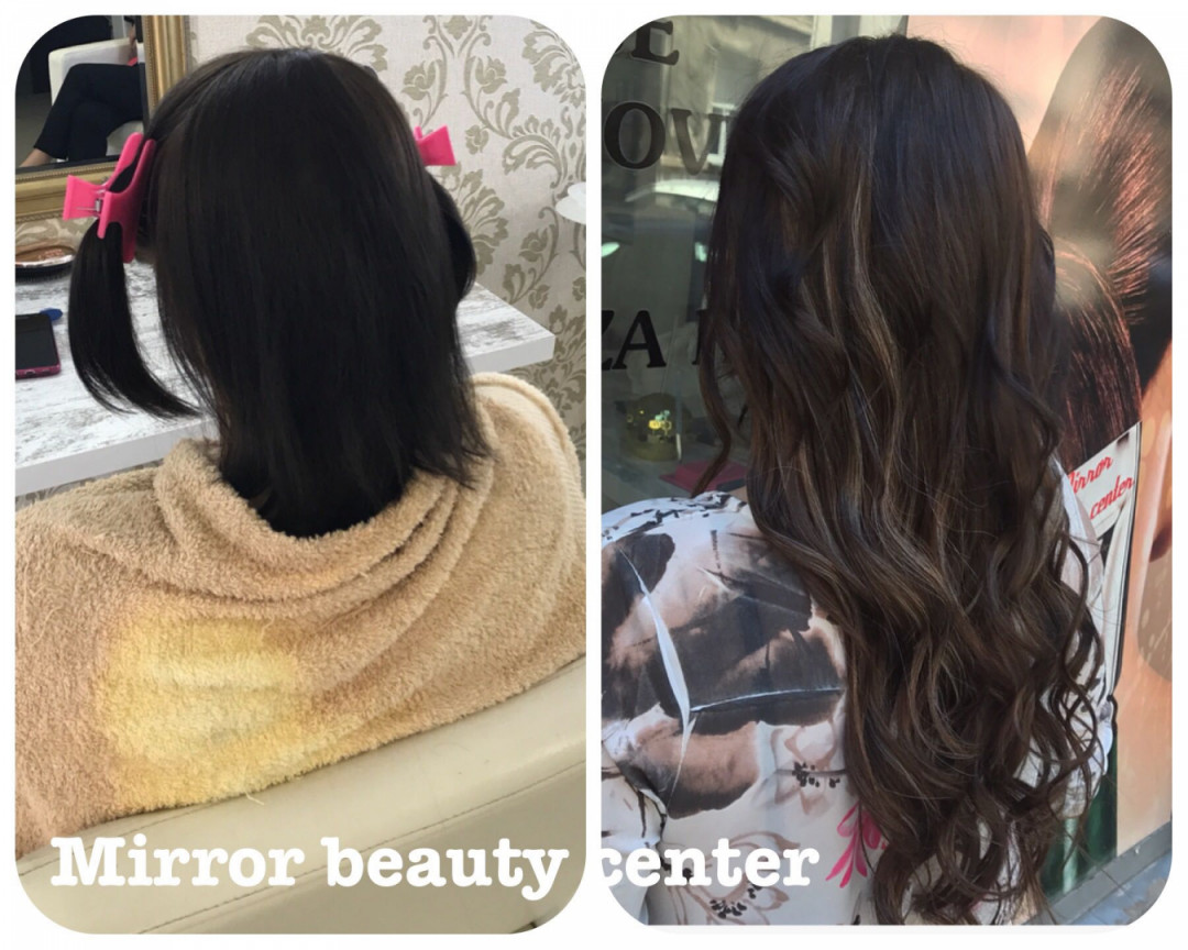 Mirror Beauty Centar #beograd Nadogradnja kose