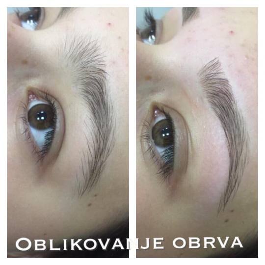 Olymp Beauty #nis Obrve Oblikovanje  obrva Oblikovanje obrva voskom / pincetom Najlepši "okvir&