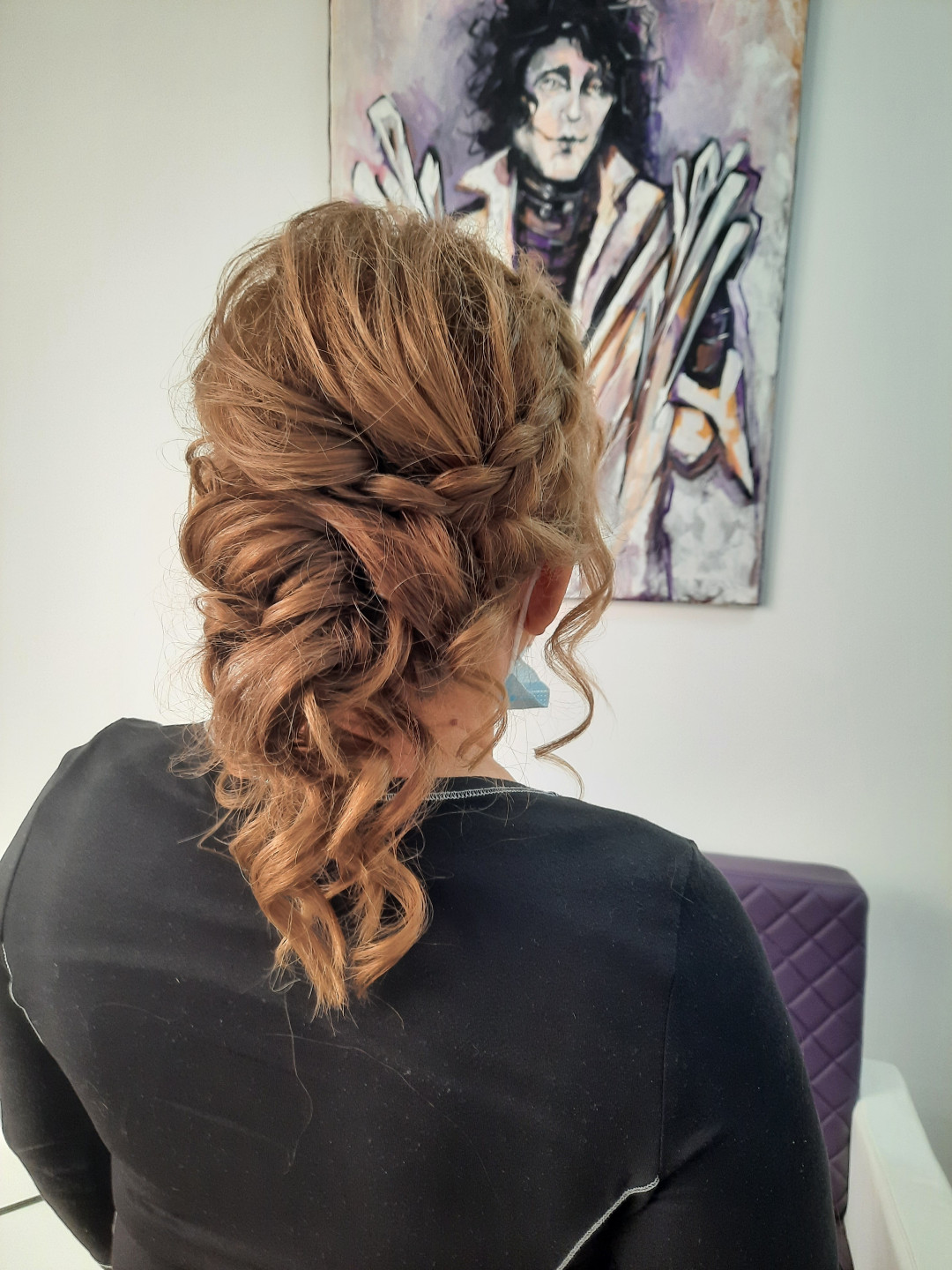 Svečana frizura - duga kosa - Studio Šišarka, Niš Svečane i frizure za svadbu Frizerski saloni Svečane i frizure za svadbu, Niš, Palilula