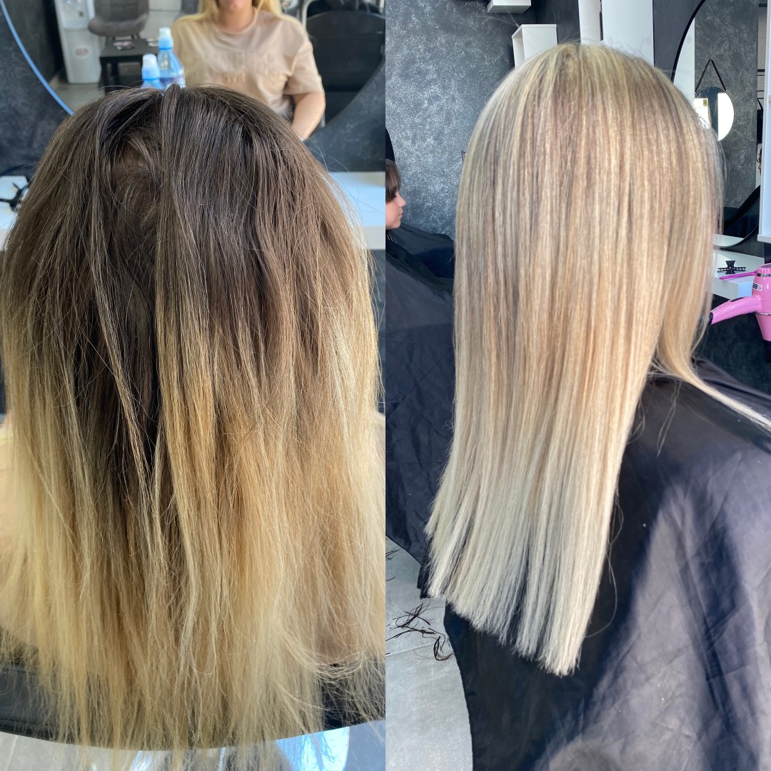 Berenisa #beograd Pramenovi Pramenovi + preliv -duga kosa