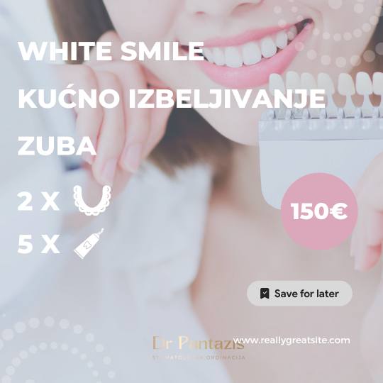 Dr Pantazis - Dental & Beauty Clinic #beograd Zubi Kućno Izbeljivanje Zuba | set folije & gelovi