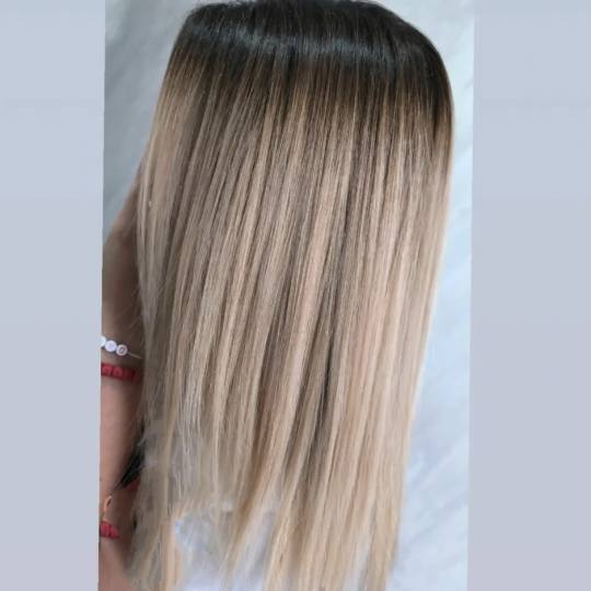 Studio lepote S #beograd Ombre, sombre, balayage Ombre / sombre / balayage + preliv + feniranje - ko