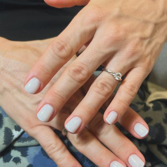 Pupuxfufu #beograd Ojačavanje noktiju Korekcija / ojacavanje prirodnih noktiju gelom - S dužina