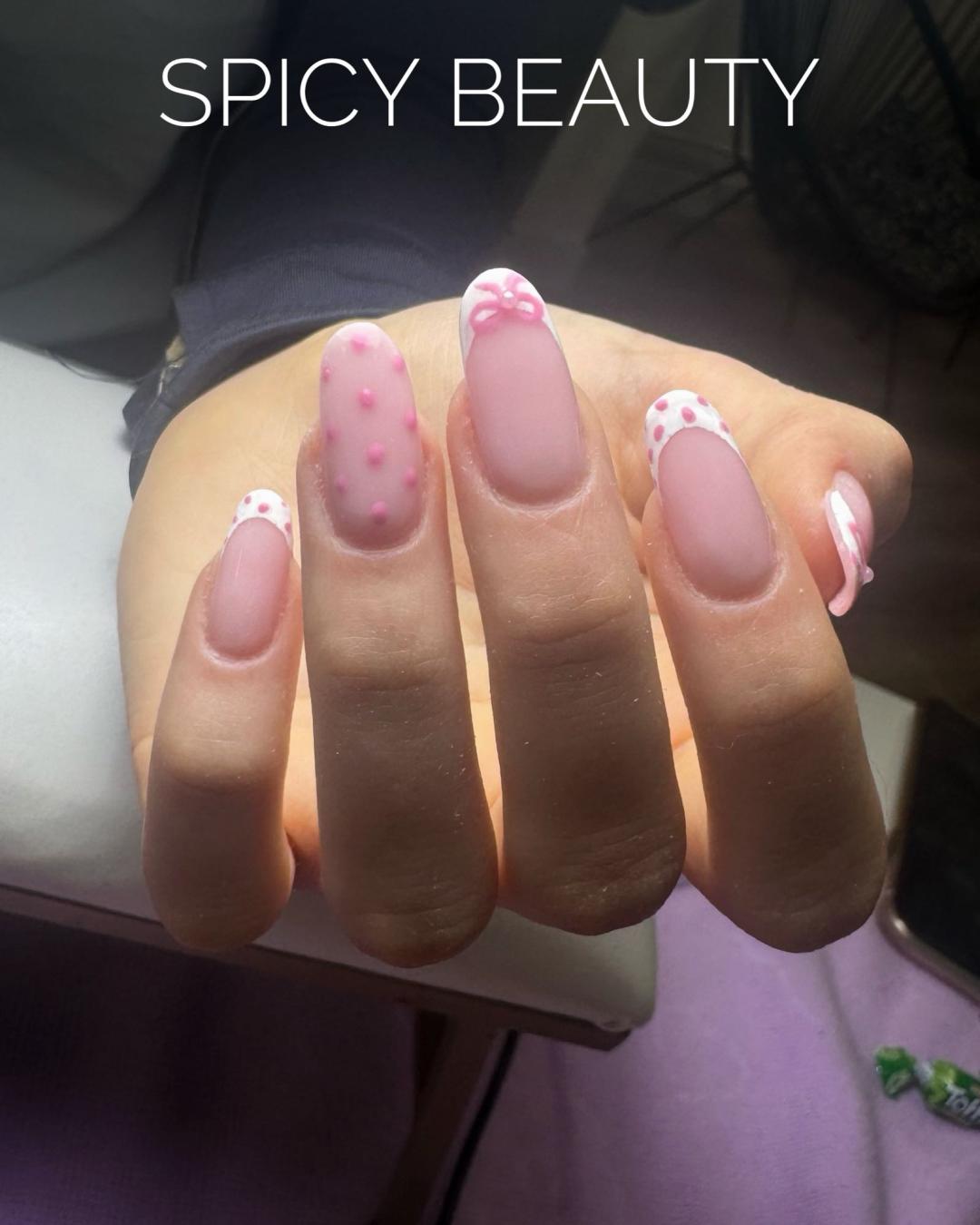 Korekcija noktiju - M dužina - Spicy beauty, Beograd Korekcija noktiju Nokti Korekcija noktiju, Beograd, Bežanijska kosa, Bežanija, Ledine, Surčin