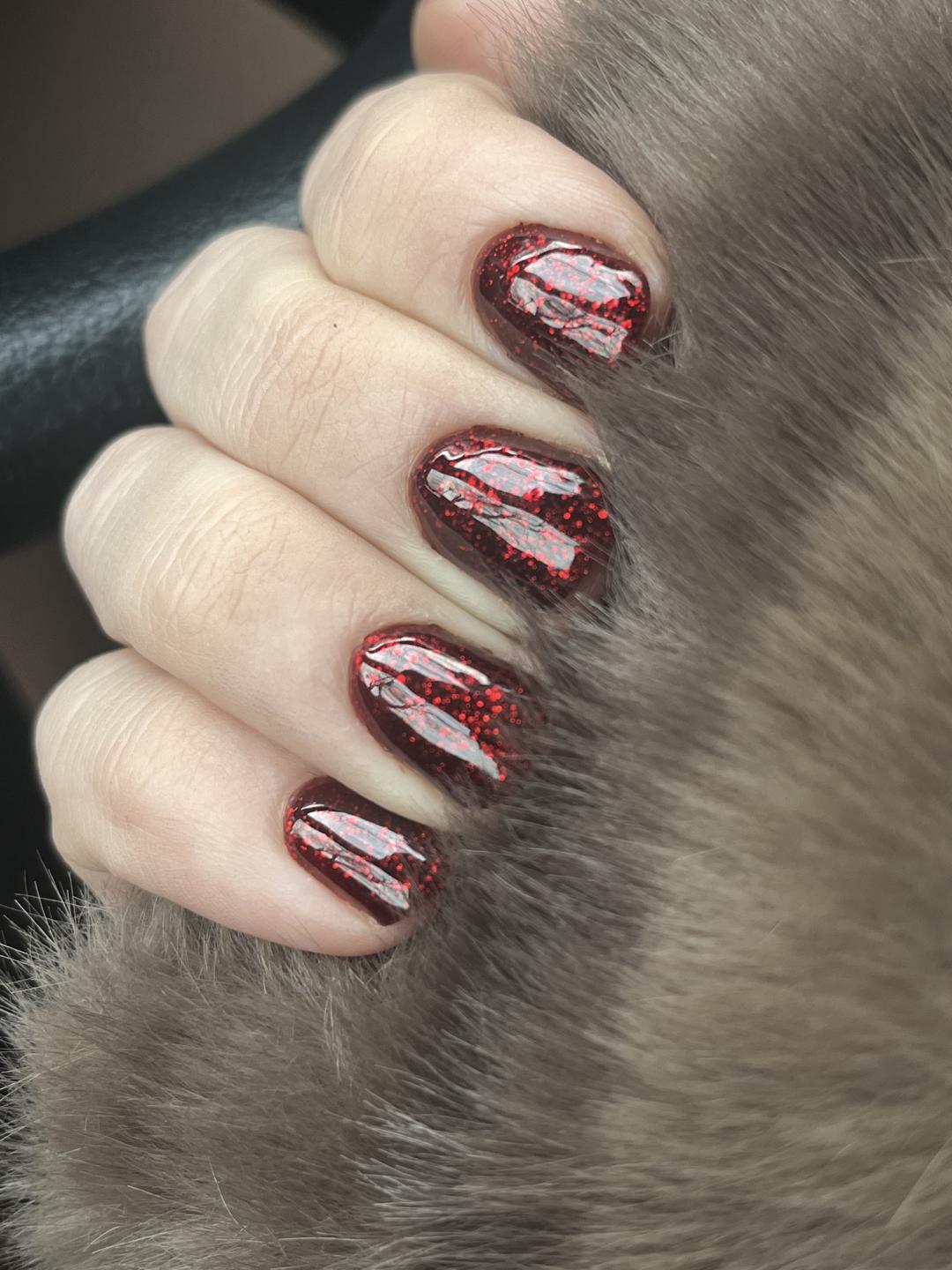 Korekcija ojačavanja noktiju gelom - La Hermosa Beauty Studio, Beograd Korekcija noktiju Nokti Korekcija noktiju, Beograd, Novi Beograd Ušće, Sava Centar