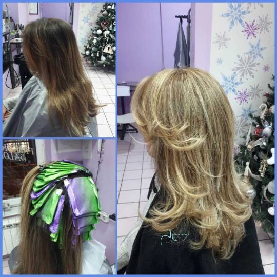 Jovana + #beograd Pramenovi Pramenovi na foliju + preliv - duga kosa