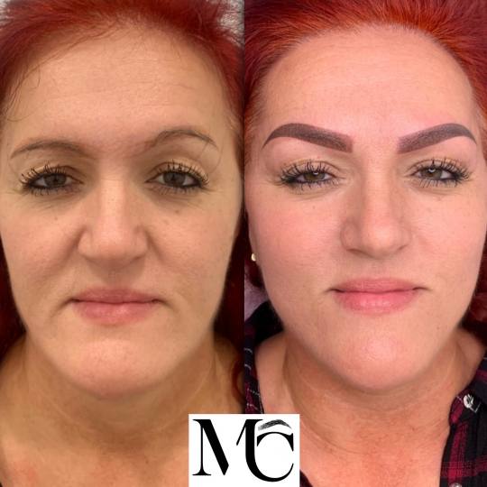 Aurora Beauty Studio #beograd Trajna šminka Puder obrve