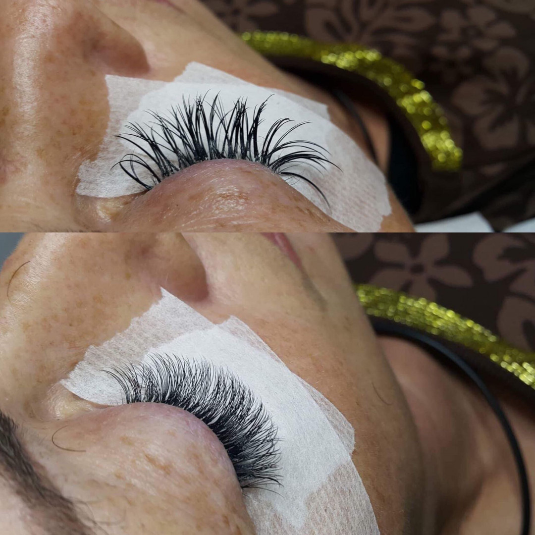 Ashanti Beauty Salon & Academy #beograd Nadogradnja trepavica Korekcija nadogradnje svilenih trepavica ruski volumen 4 / 8 D- do 4 nedelje