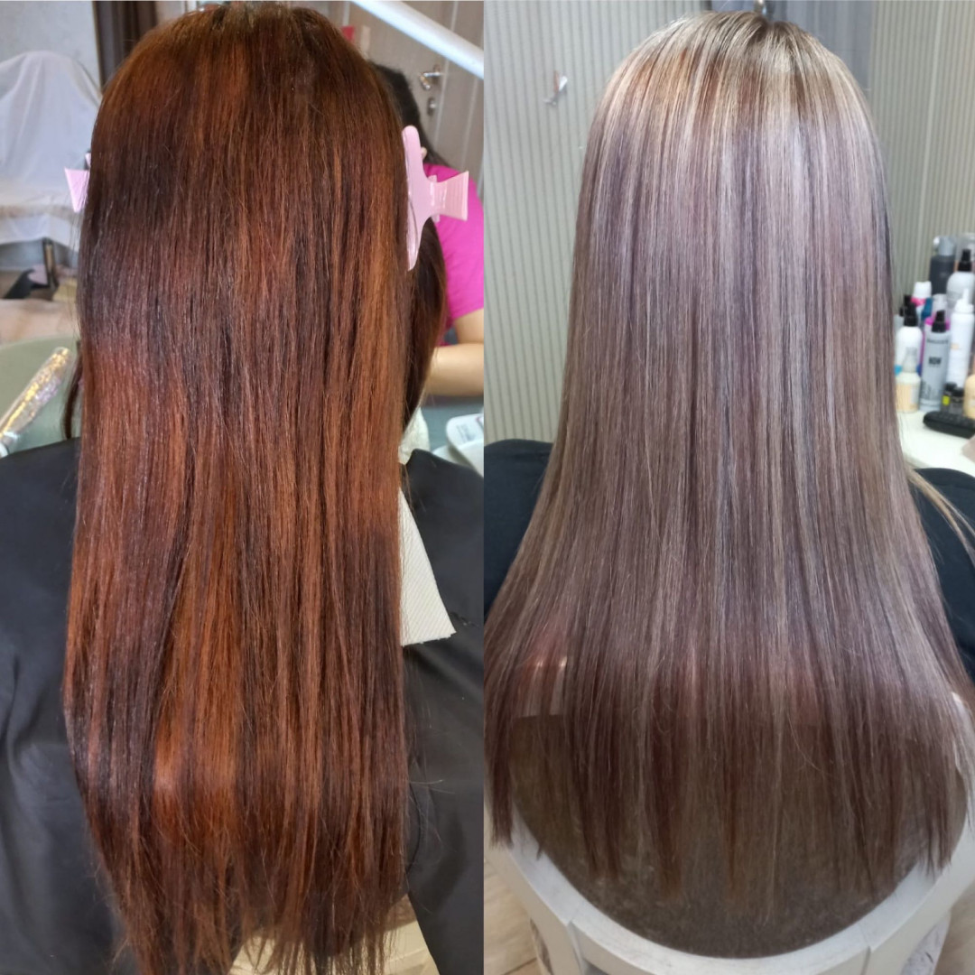 Bibi beauty centar #beograd Pramenovi Pramenovi na foliju u 1 / 2 boje / blanšem - ekstra duga kosa