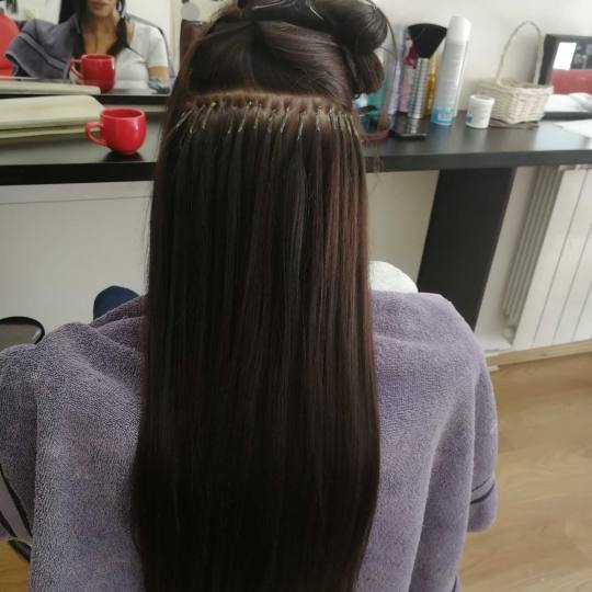 Avangarda #beograd Nadogradnja kose Nadogradnja kose keratin / micro ring 100g - pramenovi  40cm - 5