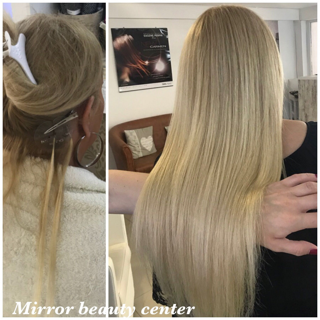 Mirror Beauty Centar #beograd Nadogradnja kose