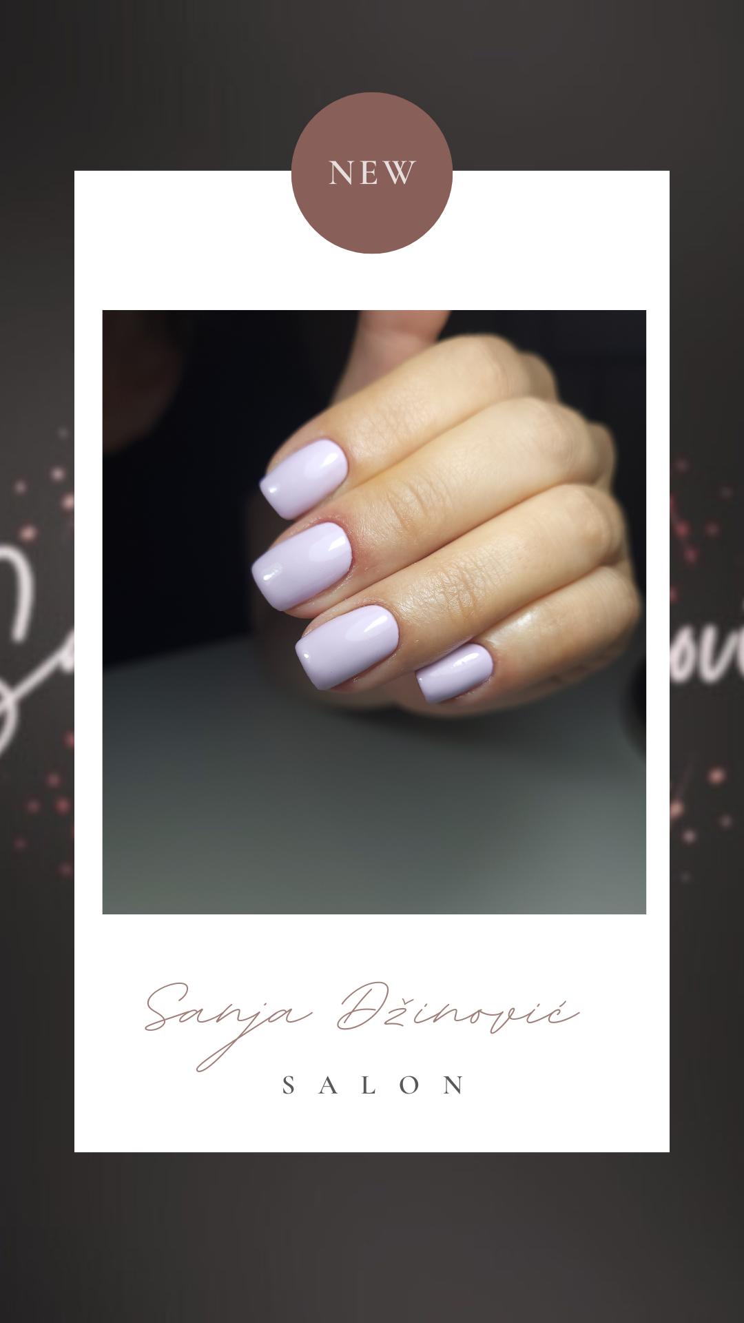 Ruski manikir + rubber baza - Sanja Džinović - Vračar, Beograd Manikir Nokti Manikir, Beograd, Vukov spomenik, Đeram