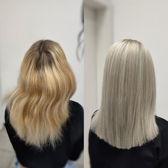 Infinity Hair #novisad Pramenovi Pramenovi Folija & Preliv - duga kosa (do lopatica)