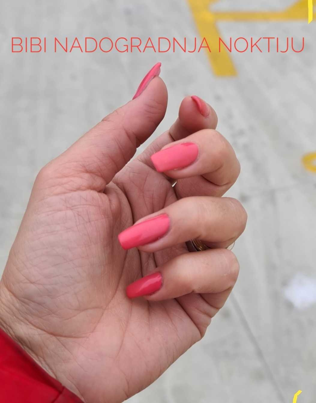 Bibi beauty centar #beograd Nadogradnja noktiju Nadogradnja noktiju tipsama