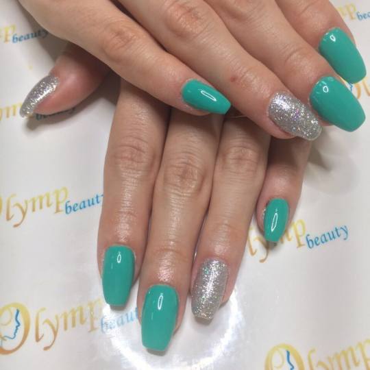 Olymp Beauty #nis Ojačavanje noktiju Ojačanje  noktiju Ojačavanje prirodnih noktiju gelom - duži