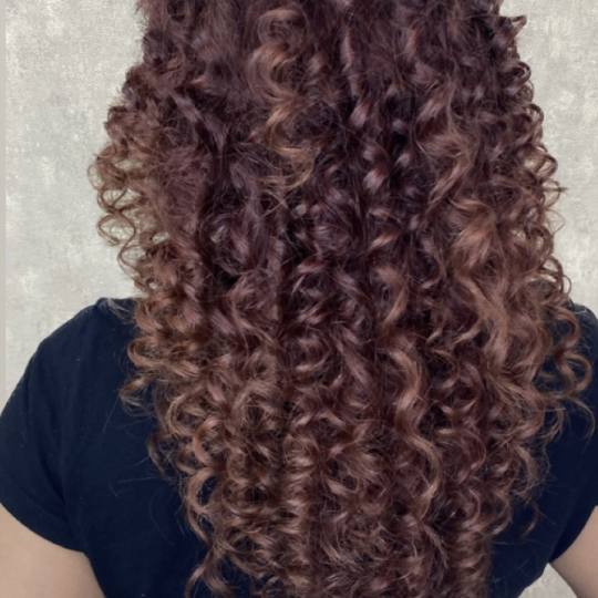 Jovana #beograd Uvijanje, lokne i talasi Afro lokne - duga kosa