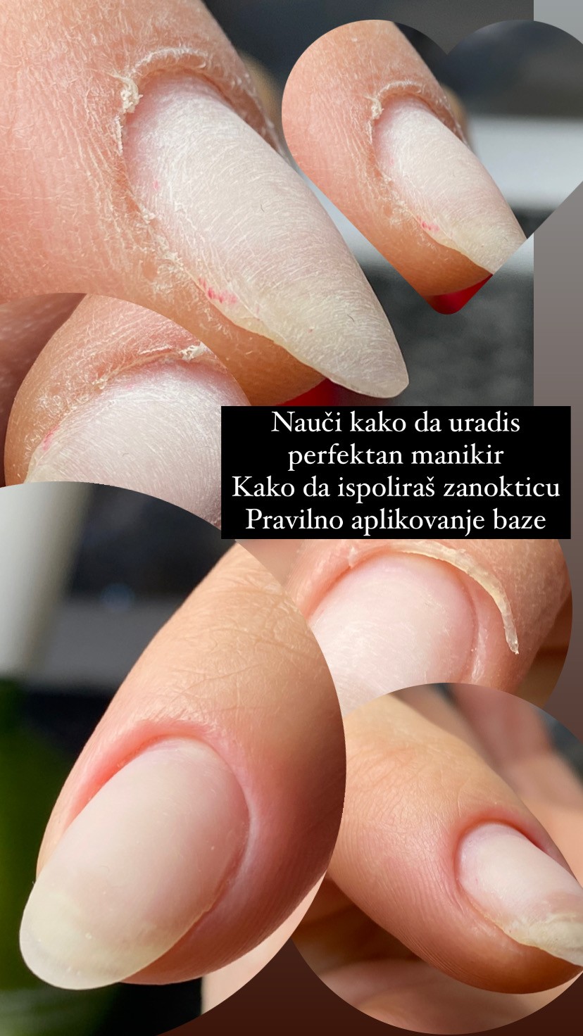 Frančeska beauty studio #novisad Manikir Kombinovani manikir