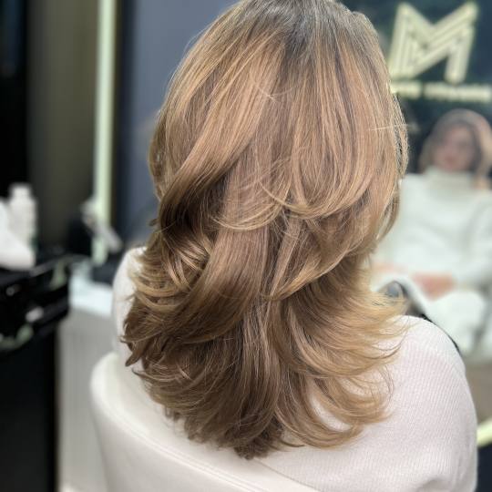 MN Beauty studio #beograd Feniranje i stilizovanje