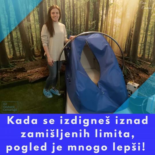Oxybaric centar Bg Vračar #beograd Tretmani tela Hiperbarična komora - ležeća