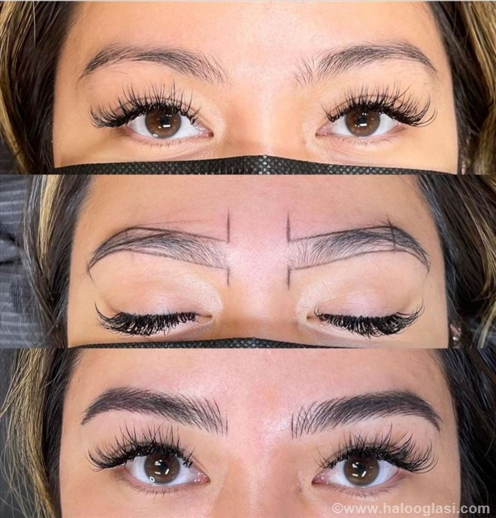 Vila Beauty Studio #beograd Obrve Microblading Japansko iscrtavanje obrva