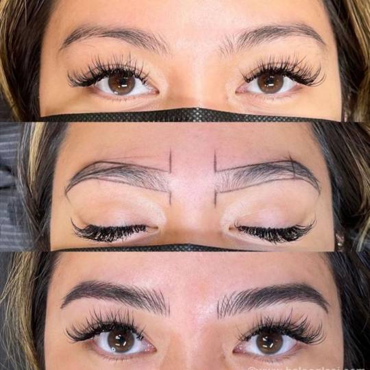 Vila Beauty Studio #beograd Obrve Microblading Japansko iscrtavanje obrva